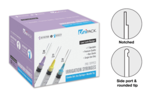 3cc w/ 27ga Irrigating Needle 1.25" (100), non-sterile