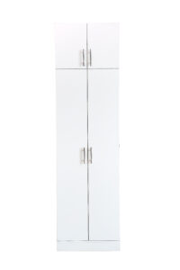 Tall Dental Storage Cabinet with Dual Compartments